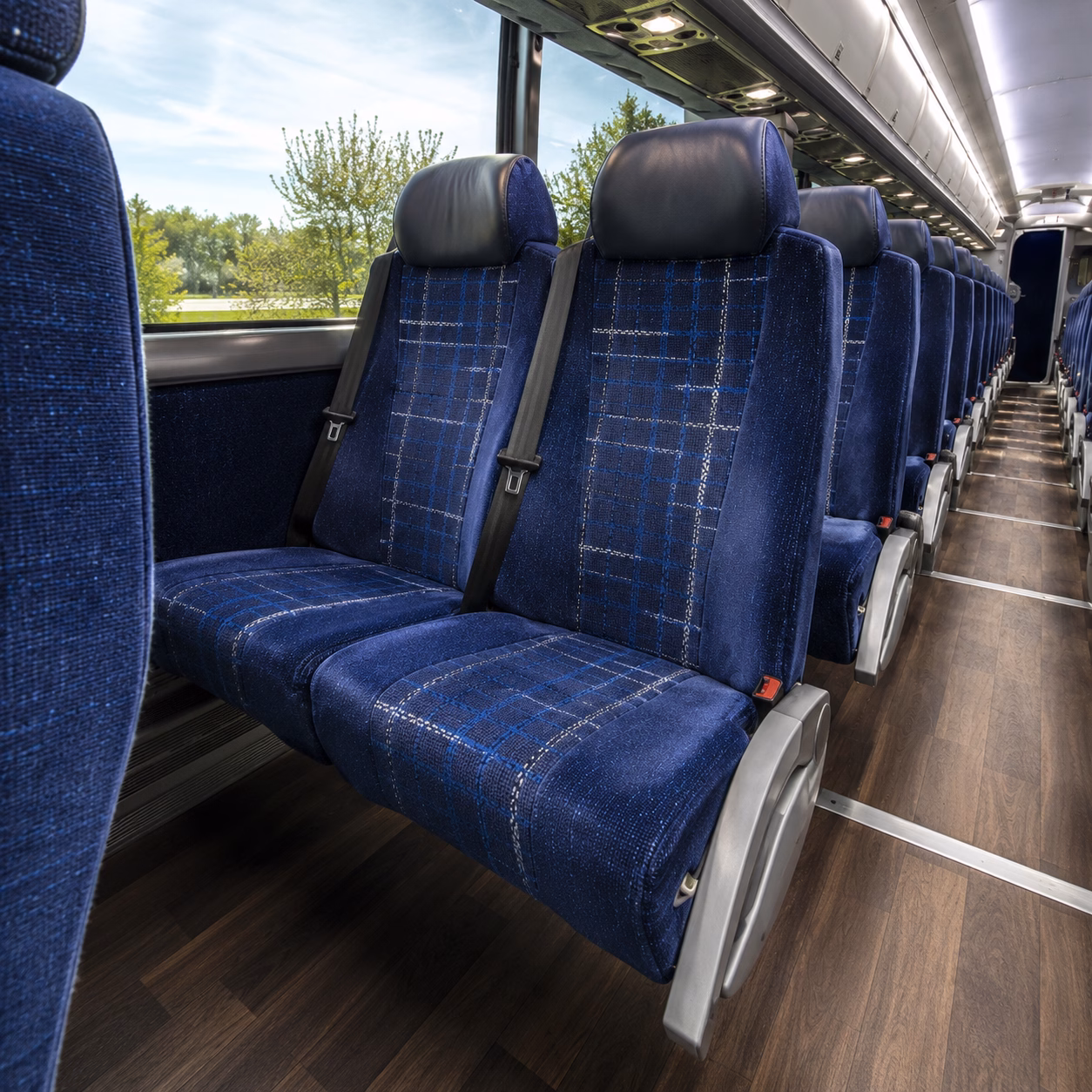 greensboro bus rental service area